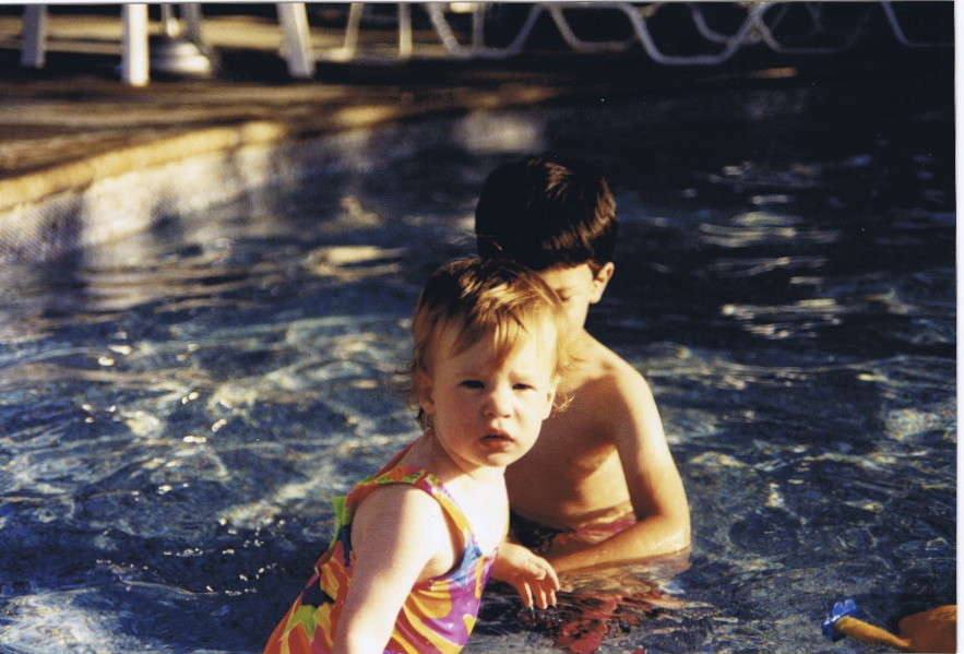 treading lightly baby pool swimming