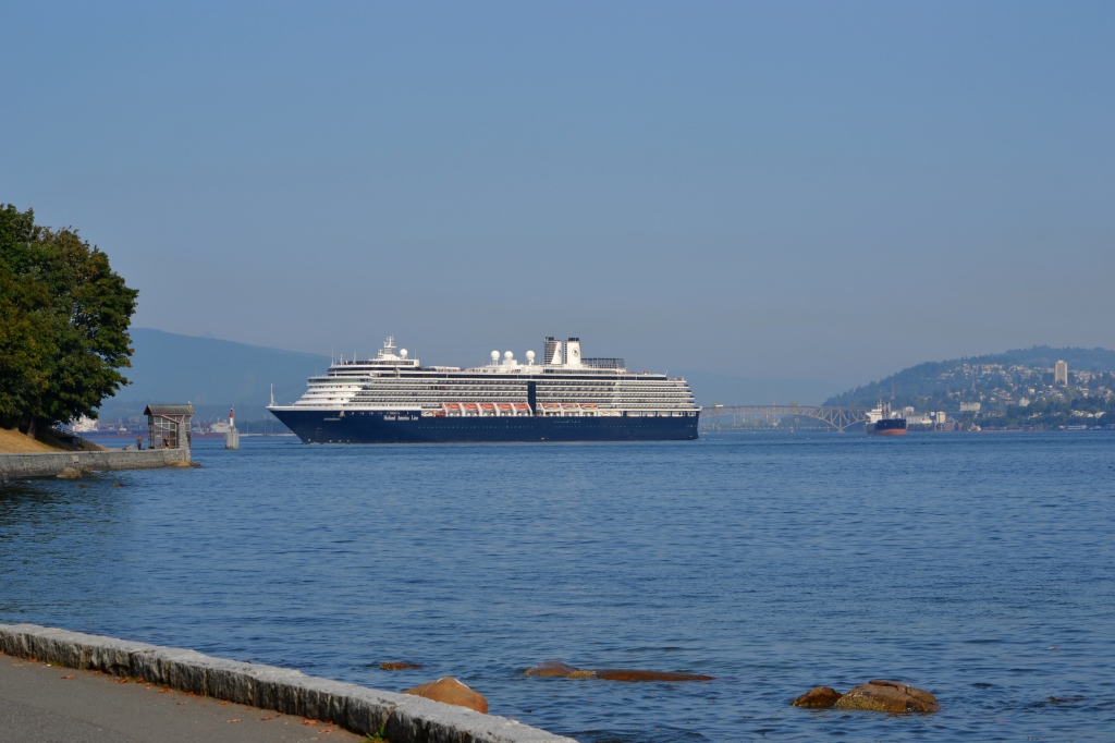 Cruise Ship Leaving Vancouver