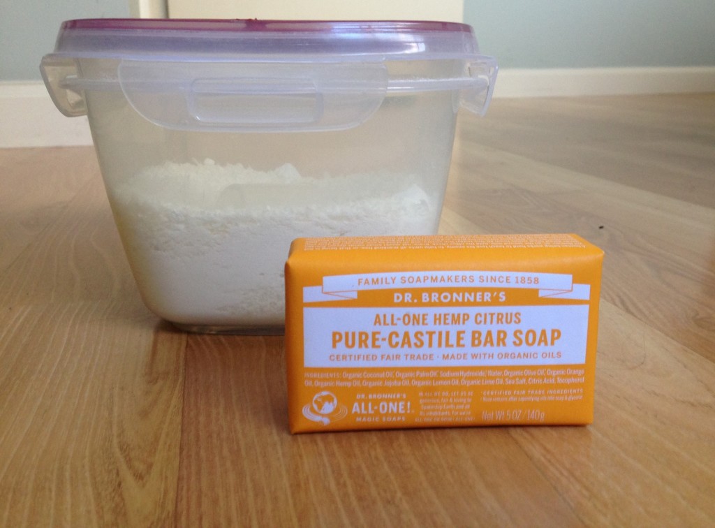 Homemade Castile Laundry Soap -homemade-castile-laundry-soap-recipe-natural-safe-sustainable