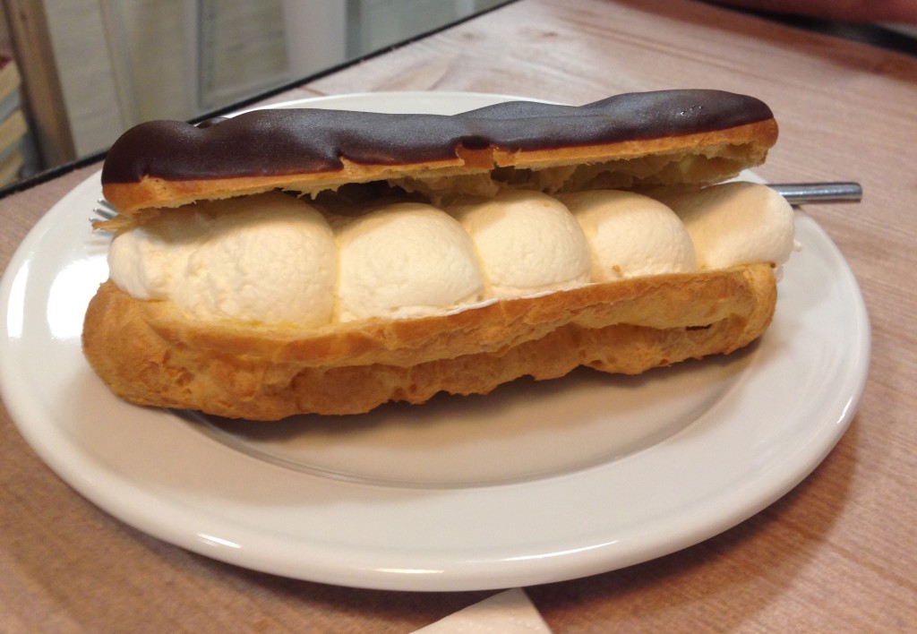 Best eclair in Menorca, Spain