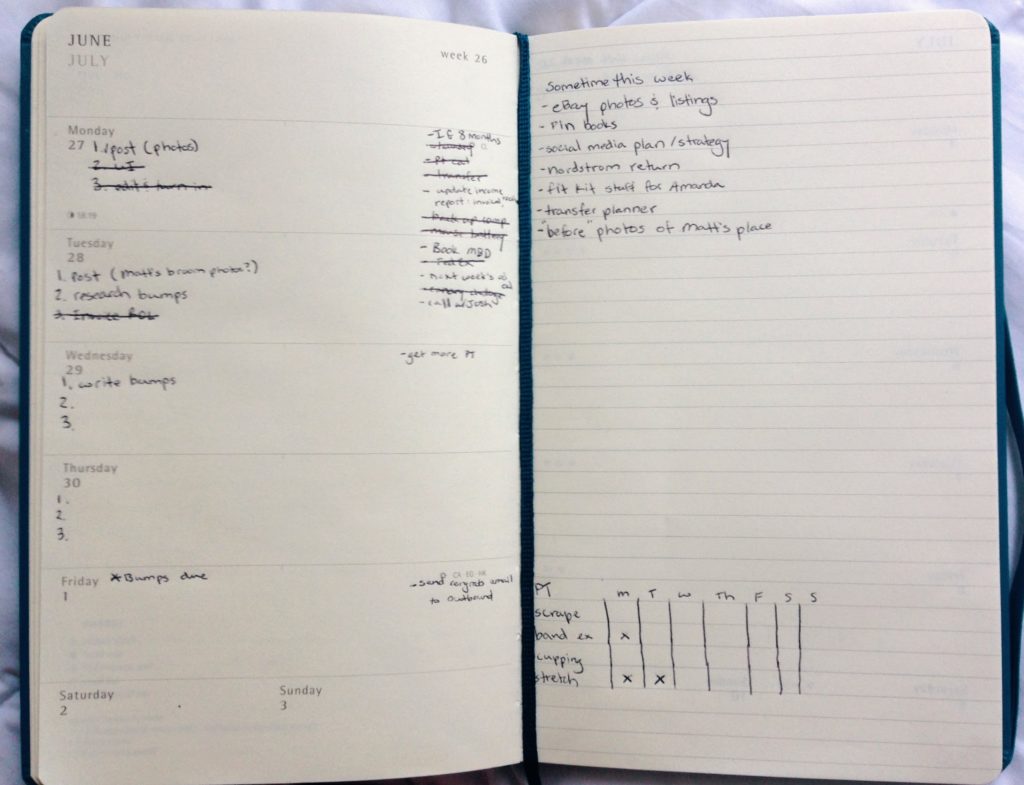 How to get it all done-how-to-get-it-all-done-moleskin-weekly-planner-17-months