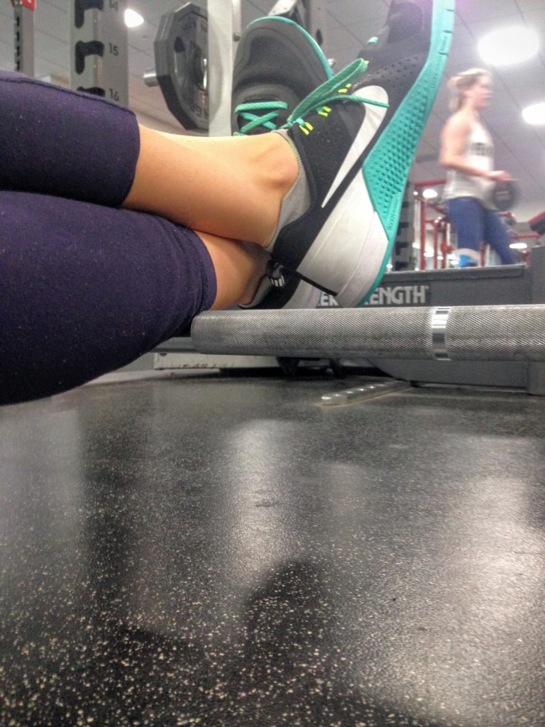 rolling-out-tight-calves-on-barbell-8-months-post-ankle-injury-how-to-naturally-ease-sore-muscles