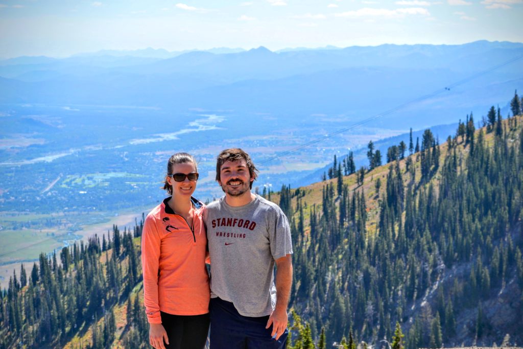 Teton Village Wyoming Hiking Wildflower Trail Piste