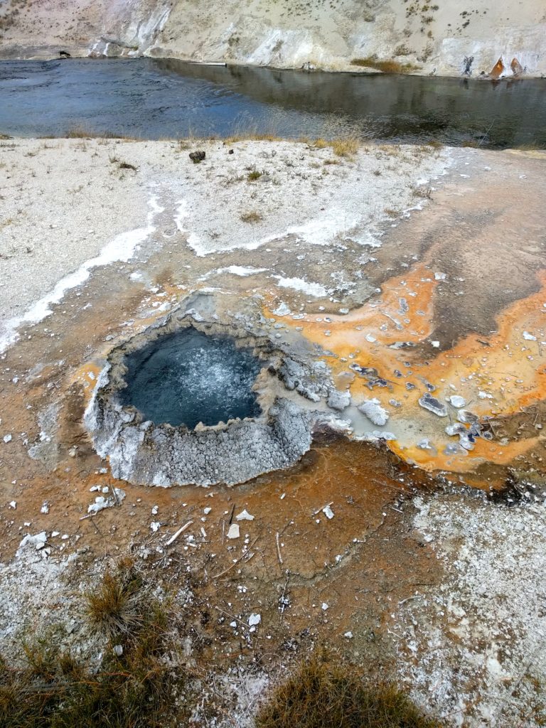 One Day in Yellowstone National Park – Boiling Thermal Pool