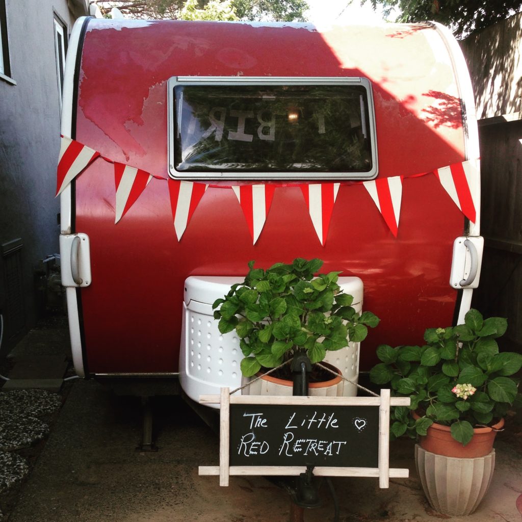 Tiny House and Vanlife Living #vanlife-trailer-living-converted-bus-little-red-retreat