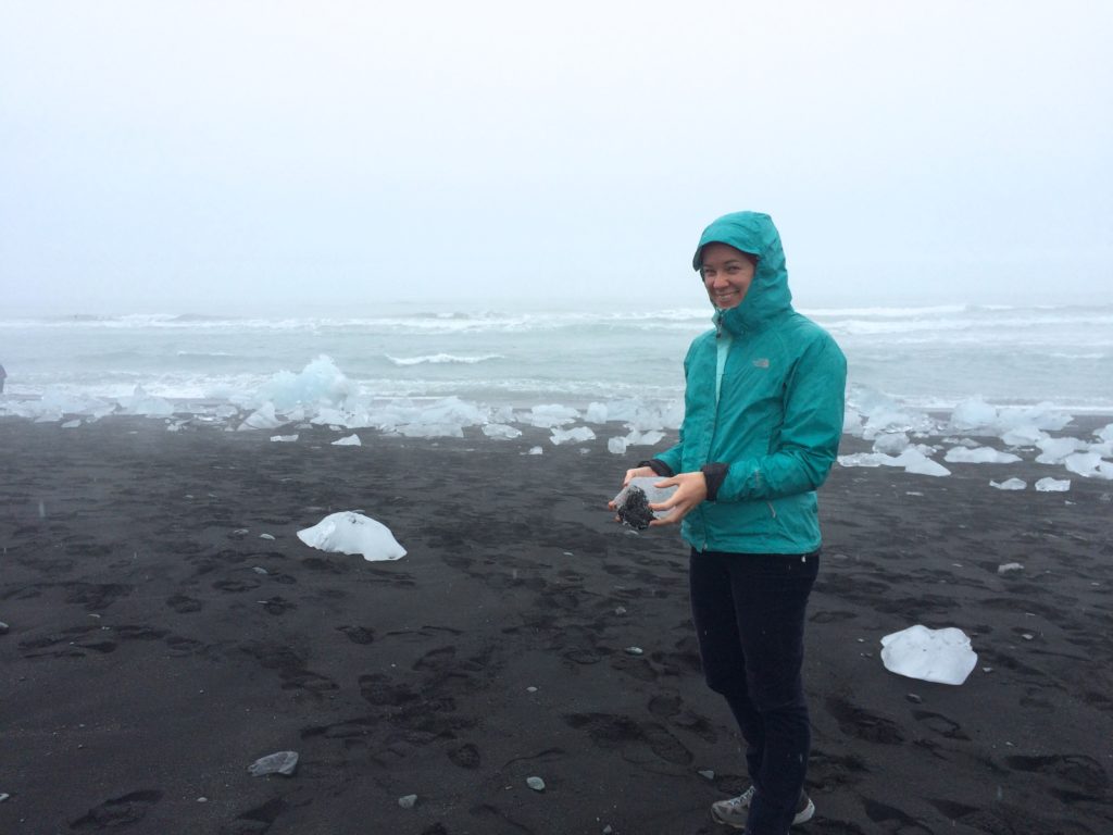 Iceland Ring Road Itinerary: Jökulsárlón Glacier Lagoon Beach