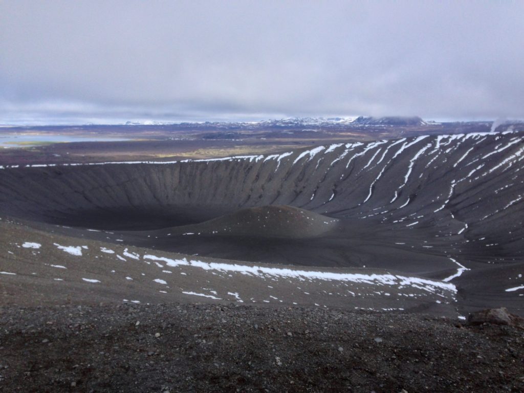 Iceland Ring Road Itinerary: Hverfjall Crater